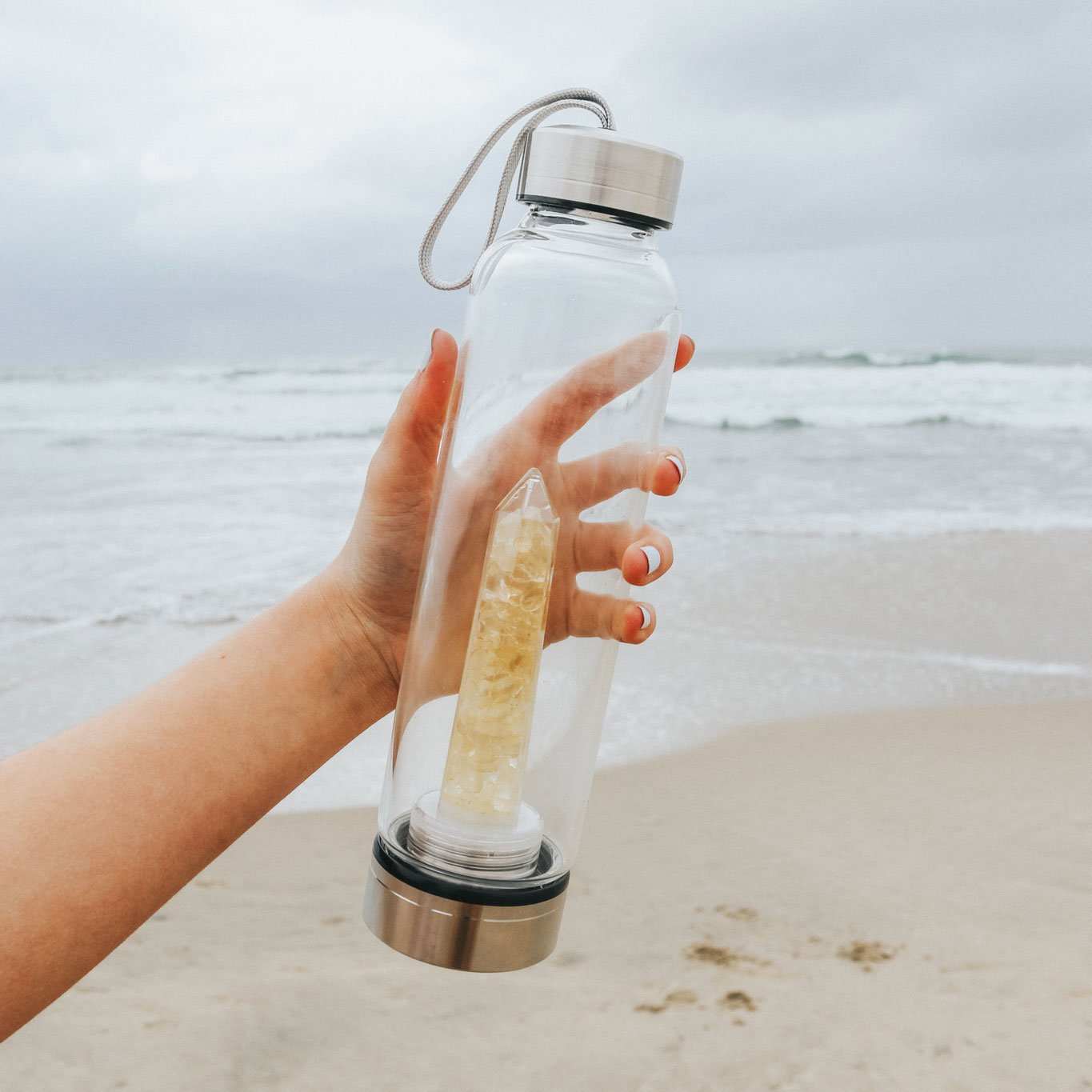 Personalized Crystal Water Bottle