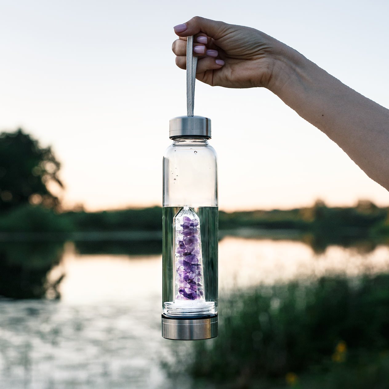 Personalized Crystal Water Bottle
