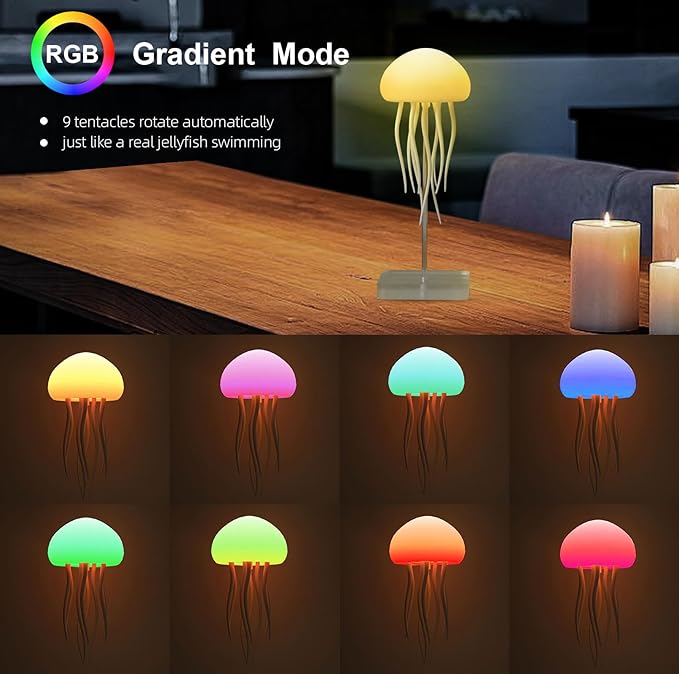 Glow Jellyfish Voice Lamp