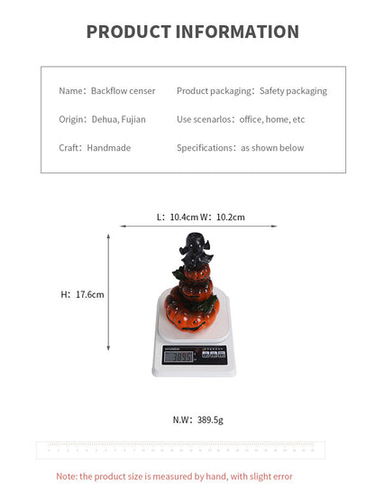 Halloween Pumpkin Incense Burner