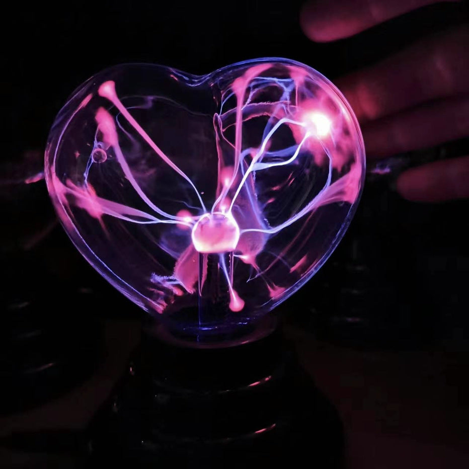 Heart Plasma Touch Lamp