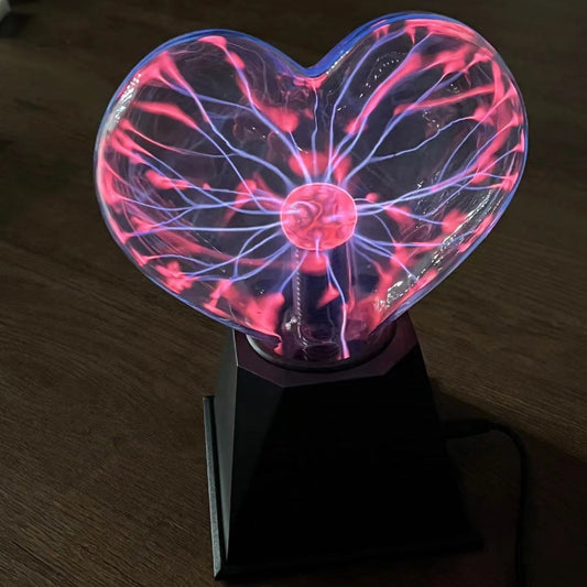 Heart Plasma Touch Lamp