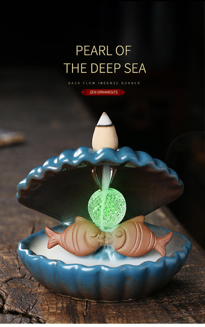 Deep Sea Pearl Wellness Burner 💎