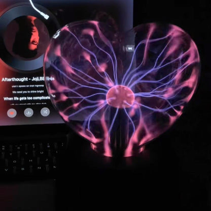 Heart Plasma Touch Lamp